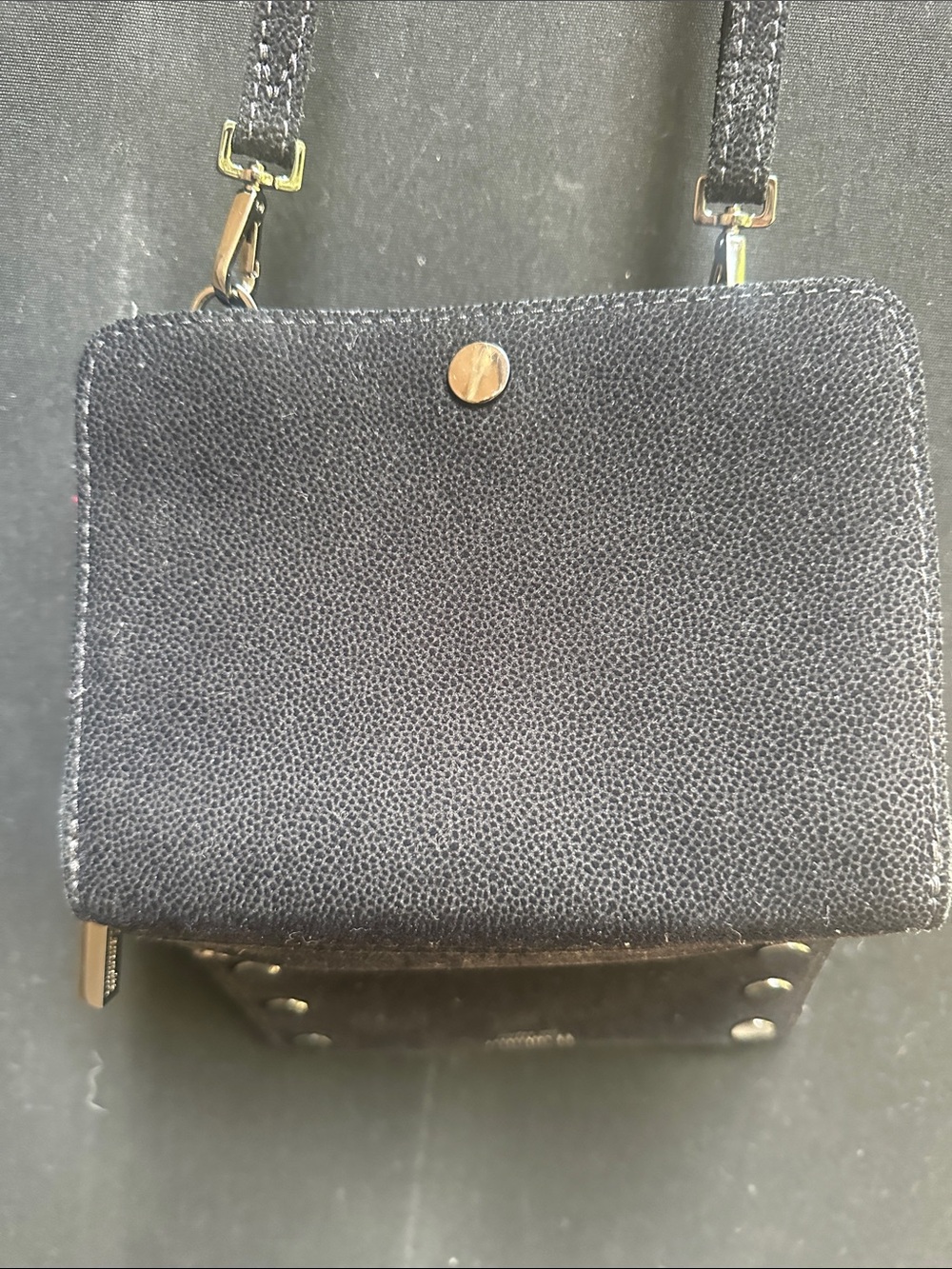 Nammitt Los Angeles Crossbody Crafted black pebbled Leather - Picture 9 of 10